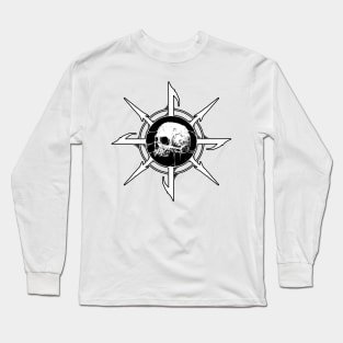 Skull Design Long Sleeve T-Shirt